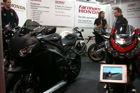 MCN Carole Nash Motorcycle Show: Design your own Honda Fireblade