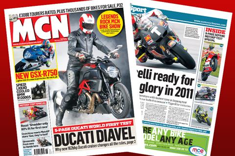 New MCN February 9: Ducati Diavel ridden