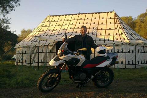 BMW G650GS first ride