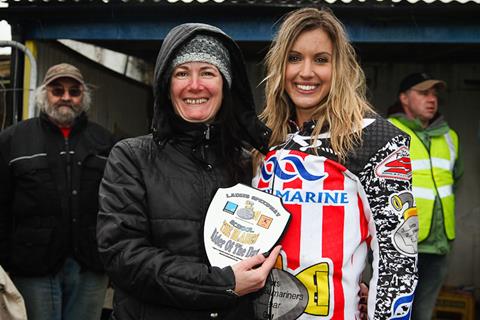 Sky Sports presenter completes first ever ladies speedway school 