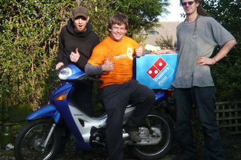 Pizza boys to tackle over 7,000 miles of desert on delivery scooters