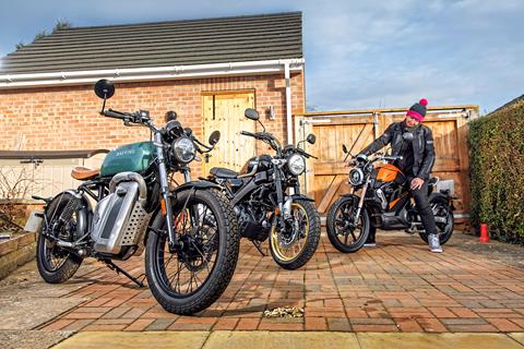 Counting the cost: Maeving RM1 vs Super Soco TC Max vs Yamaha XSR125 Legacy