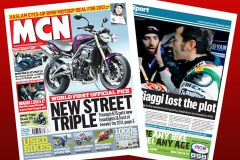 New MCN March 30: New Triumph Street Triple