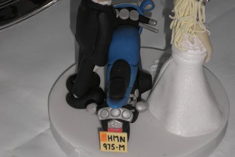 John's wedding cake 