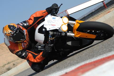 Erik Buell Racing 1125R Typhon makes track debut in Aragon