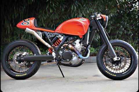 KTM 525 EXC: now Roland Sands has the best bikes AND customers