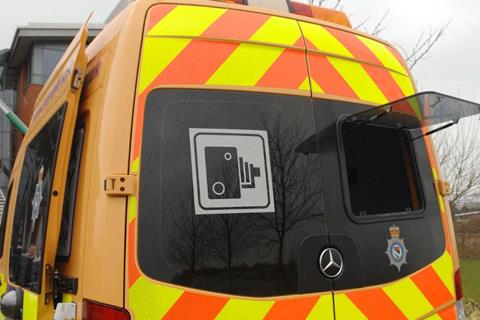 Biker death at speed camera site