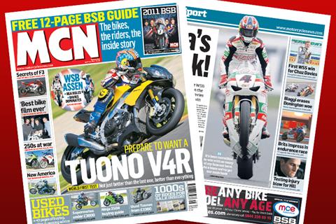 New MCN April 20: Aprilia Tuono V4R first ride