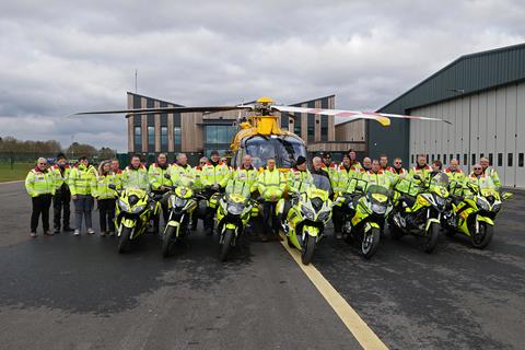 Decade of blood biking: Lincolnshire Blood Bikes celebrate life-saving milestone