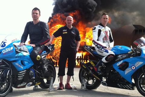 RAF team prepare for TT after Afghanistan interruption