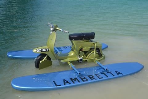 ‘Does it handle in the wet?’: Amphibious scoot set to make a splash