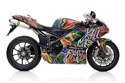 Why artists should stay away from bikes. Especially Ducati 1198s