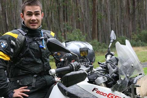 BMW off road skills day with WSB star Leon Haslam