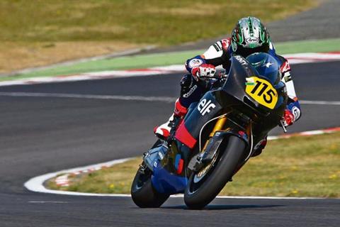 Video: Riding Keith Flint's Moto2 bike