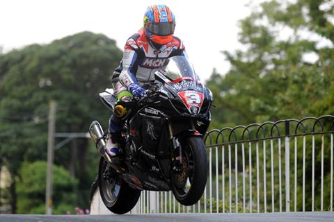 Riding with the stars on the TT parade lap