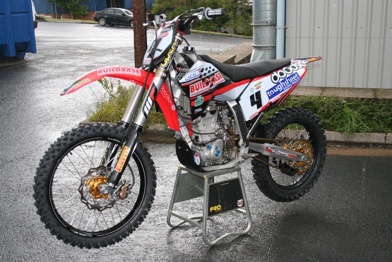 Robbery rocks CCM motocross team