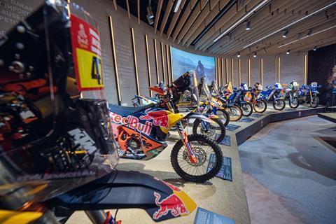 KTM mark 30 years of Dakar with 'Legends' exhibition