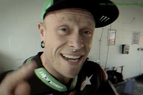 Video: Keith Flint revs up for Brands Hatch GP trackday on Suzuki GSX-R1000 