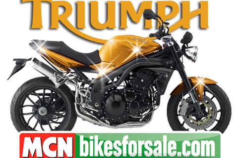 Find the Golden Triumph at MCNbikesforsale.com and win £1,000