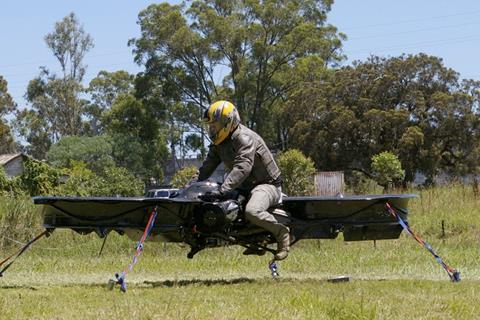 Boxers can fly: the BMW-powered Hoverbike