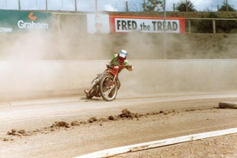 First ever female speedway pro rides again