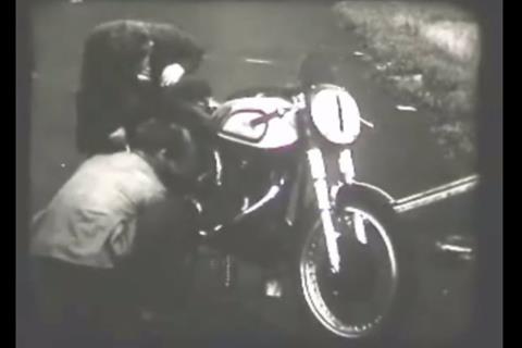 Avon centenary films - Manx Norton at Castle Combe