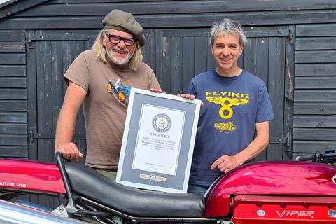 'It’s got to be done': Millyard and Cole set sights on 200mph pillion record after previous run recognised by Guinness