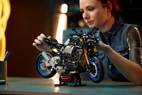 Bricking it! Yamaha team up with Lego for new MT-10SP build