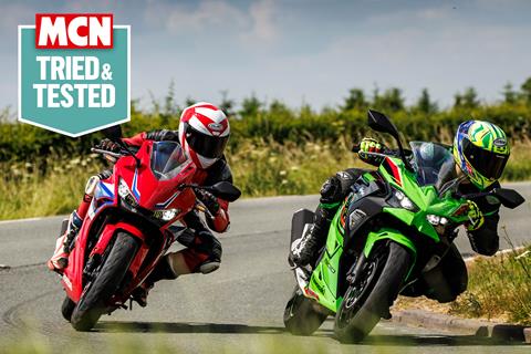 The best sportsbike tyres as tried and tested by MCN, for a spirited ride or trackday fun