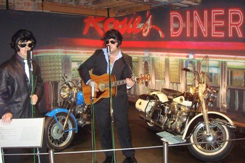 "Elvis Day" hits Harley exhibit