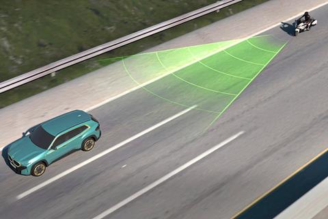 An extra eye on the road: BMW's collision warning system is coming soon