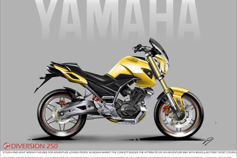 Yamaha Diversion 250 concept