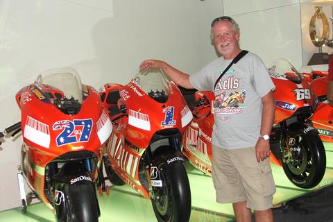 At the Ducati Museum