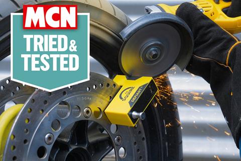 Put the brakes on bike theft: Best motorcycle disc locks tested by the experts at MCN