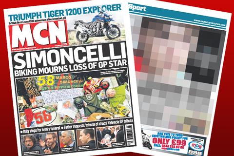 New MCN November 2: Biking mourns loss of Simoncelli