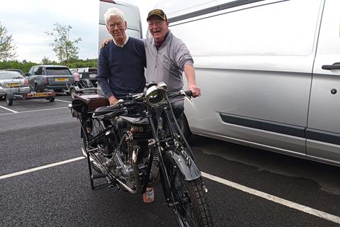 After sixty years son fulfils dream of riding his father’s restored 1926 HRD