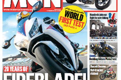 New MCN November 30: 2012 Honda Fireblade first ride