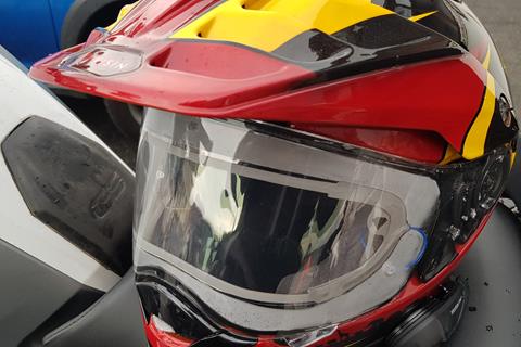 Heated vision: New heated visor claims to provide a day’s riding without the fear of fog