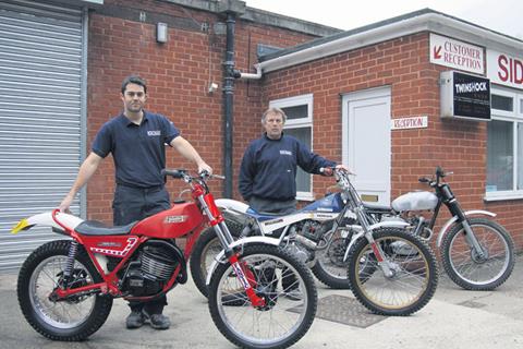 Dirt bikes from their '70s heyday