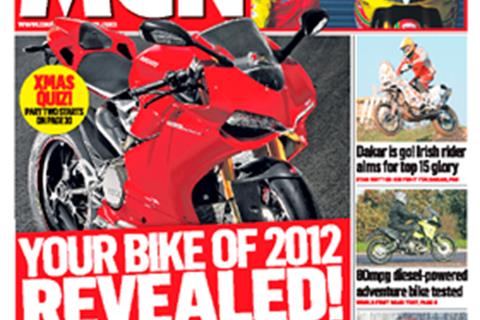 New MCN December 28: Your bike of 2012 revealed