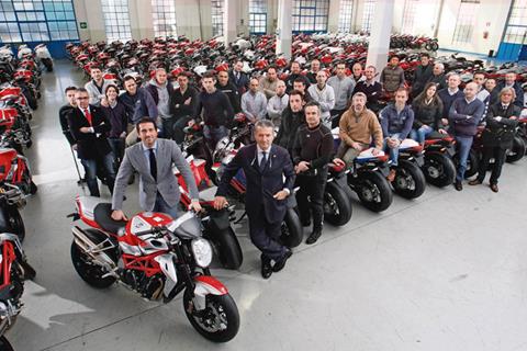 How tiny MV Agusta threw down a challenge to big boys