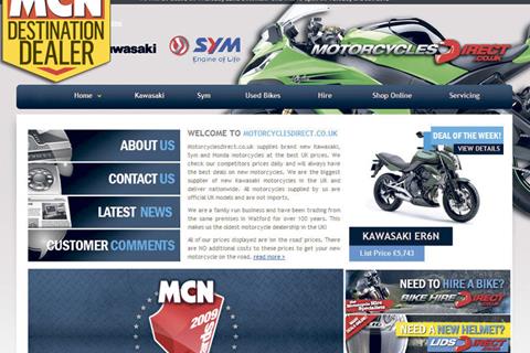 Destination dealer: Motorcyclesdirect