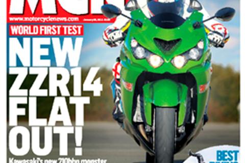 New MCN January 25: Kawasaki ZZR1400 flat out!