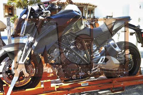 New KTM Super Duke 1290 spied