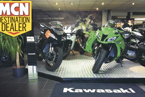 Destination dealer: Colchester Kawasaki