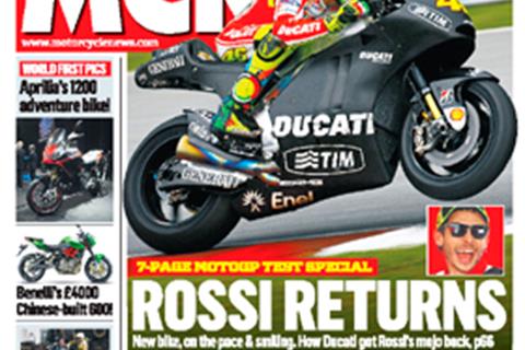 New MCN February 8: Rossi returns