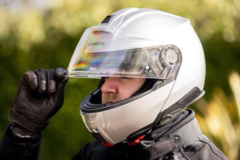 Schuberth flip front C5 helmet tried and tested by MCN staff