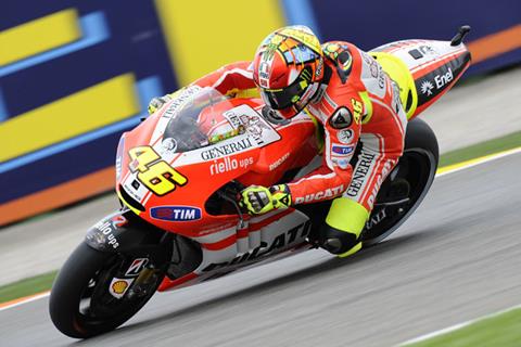 Rossi and Stoner Ducati MotoGP bikes for sale