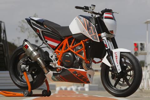 Limited edition KTM 690 Duke Track launched