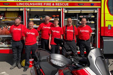 Lincs firefighters to go the distance with 1000-mile charity ride honouring fallen colleagues